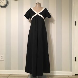 Black and White Dress